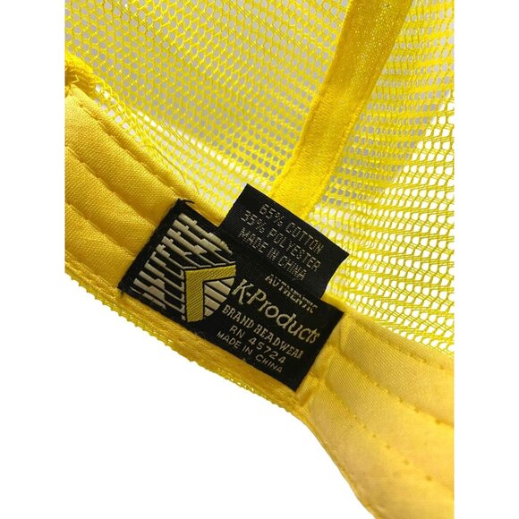 #4775 Vintage Adjustable John Deere baseball cap green yellow - Picture 4 of 6